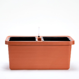 Velkoobjemový truhlík Berberis DUO 80 cm - terakota