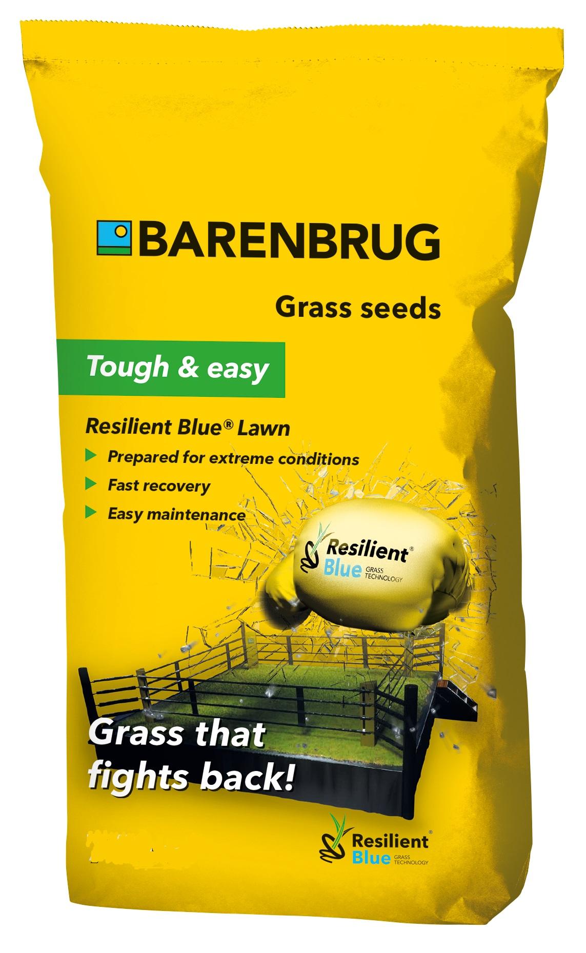 BARENBRUG RESILIENT BLUE Lawn 15 kg 