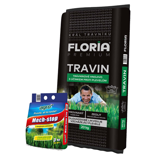 AGRO CS FLORIA PREMIUM trávníkové hnojivo Travin 20 kg + Dárek ZDARMA