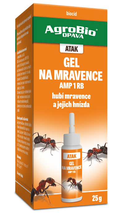 AgroBio Atak - gel na mravence 25g