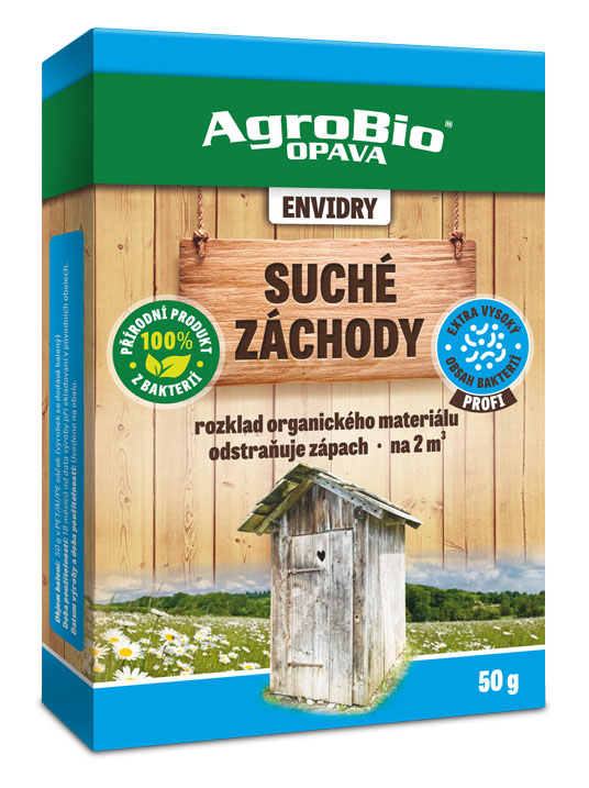 Levně AgroBio ENVIDRY - suché záchody 50 g