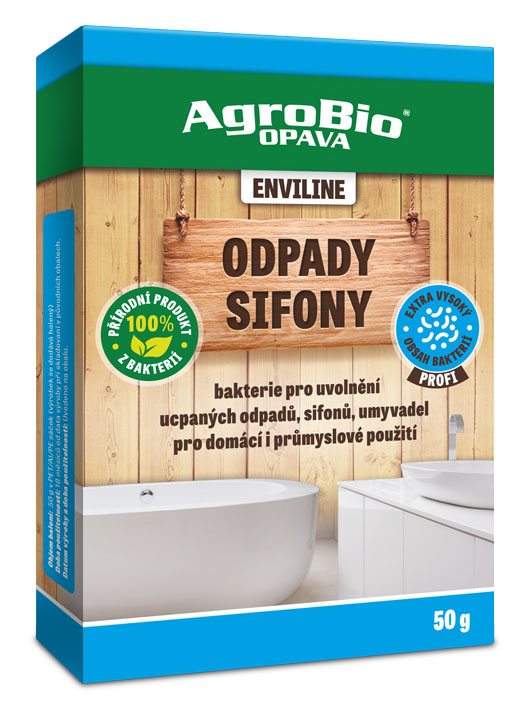 Levně AgroBio ENVILINE - odpady sifony 50 g