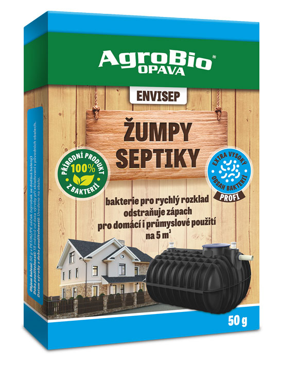 Levně AgroBio ENVISEP - žumpy septiky 50 g