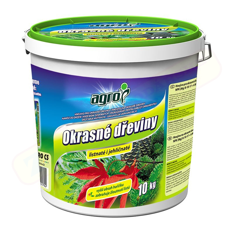 AGRO hnojivo pro okrasné dřeviny 10 kg
