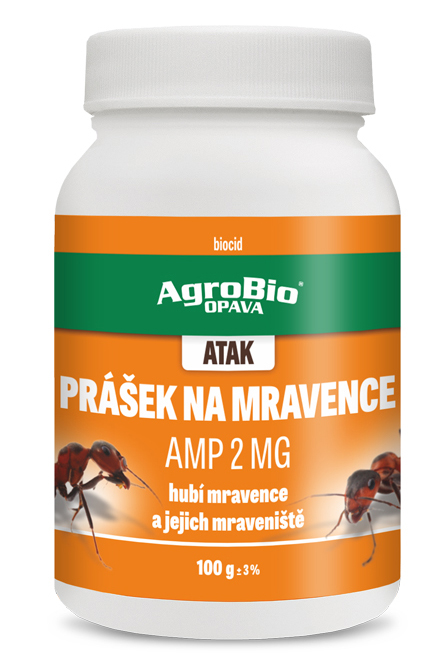 AgroBio Atak- prášek na mravence AMP 100g