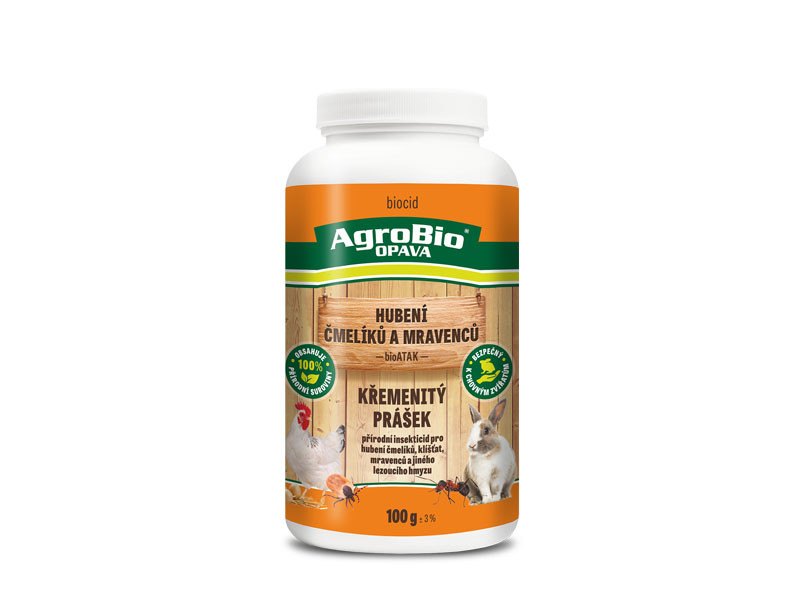 AgroBio Atak- křemenitý prášek 100 g