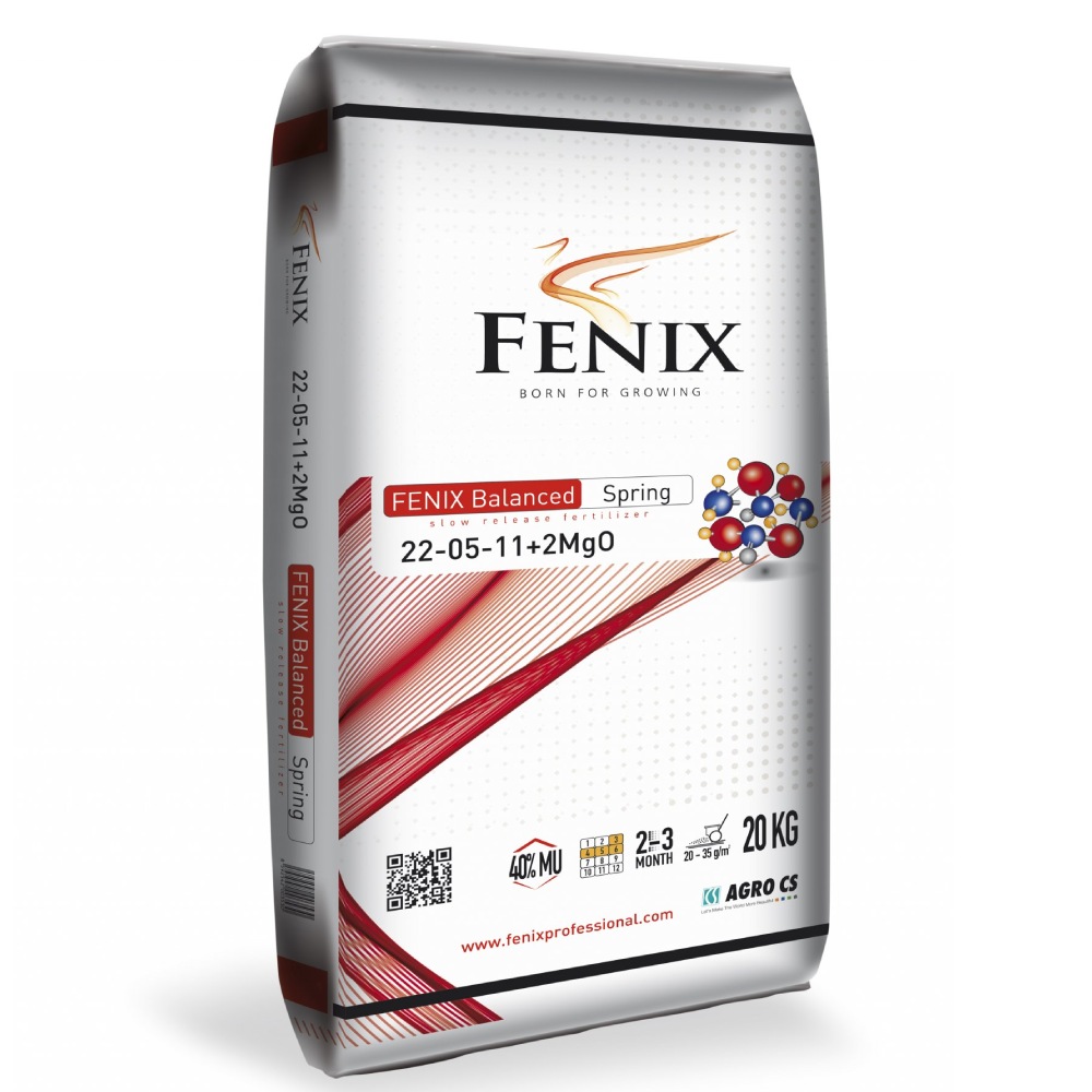 FENIX Balanced Spring trávníkové hnojivo 20 kg
