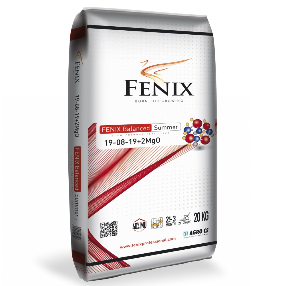 FENIX Balanced Summer trávníkové hnojivo 20 kg