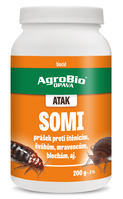 Levně AgroBio Atak- Somi proti štěnicím a švábům 200g