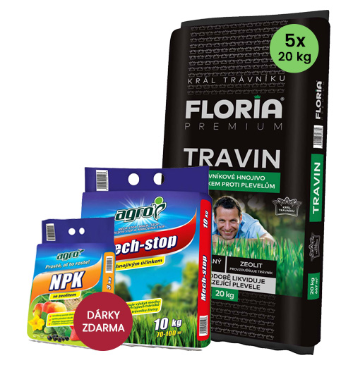 AGRO FLORIA Travin 100 kg + Dárek: ZDARMA 