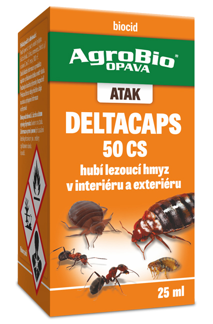 Levně AgroBio ATAK - DeltaCaps 50 CS (alt. K-Othrine) - 25 ml