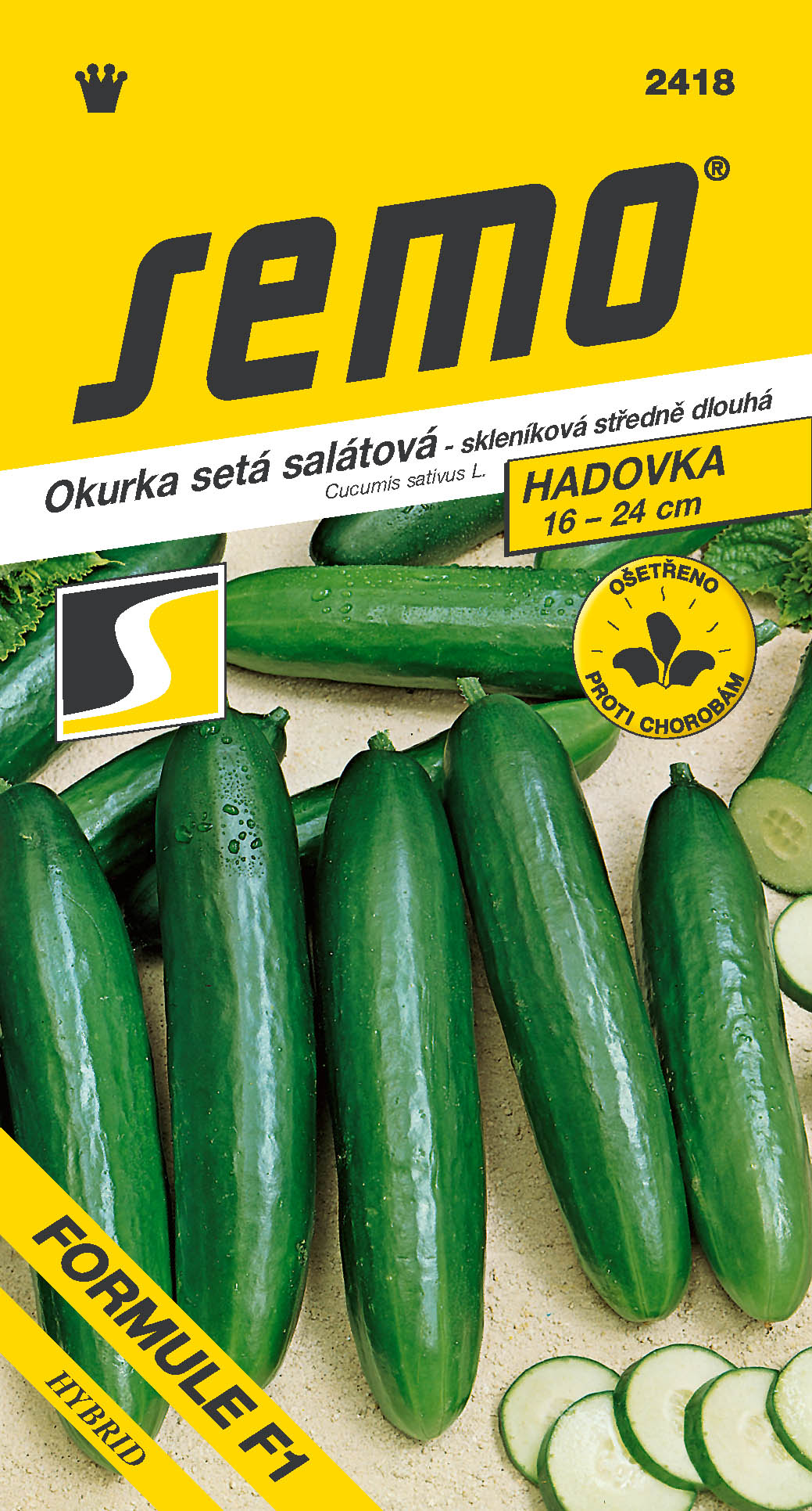 Okurka hadovka FORMULE F1