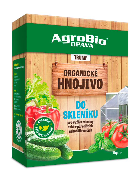 AgroBio TRUMF Organické hnojivo do skleníku 1 kg