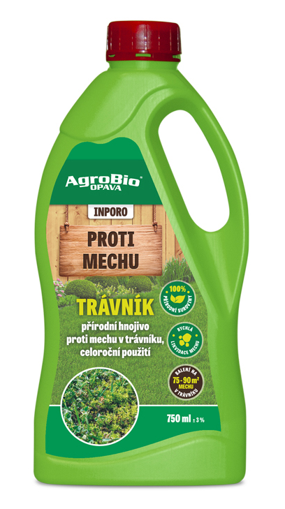 AgroBio Proti mechu v trávníku (INPORO) - 750 ml