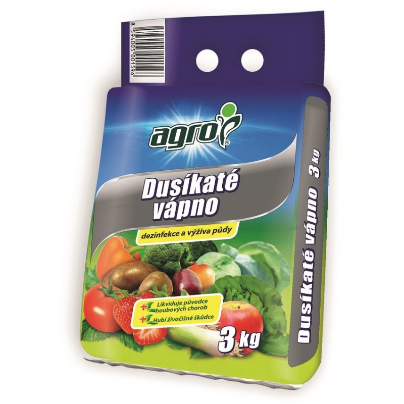 Levně AGRO CS AGRO Dusíkaté vápno 3 kg