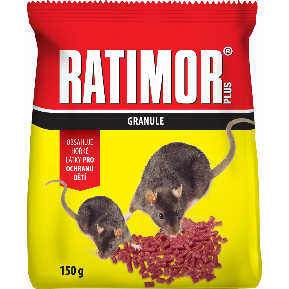 Levně AgroBio Ratimor - granule 150 g