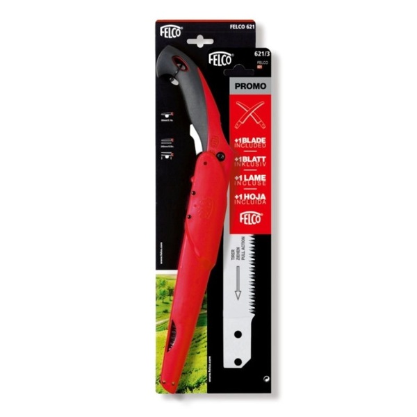 Pilka s pouzdrem FELCO 611 + náhradní plátek 611/3 (dárkový set)