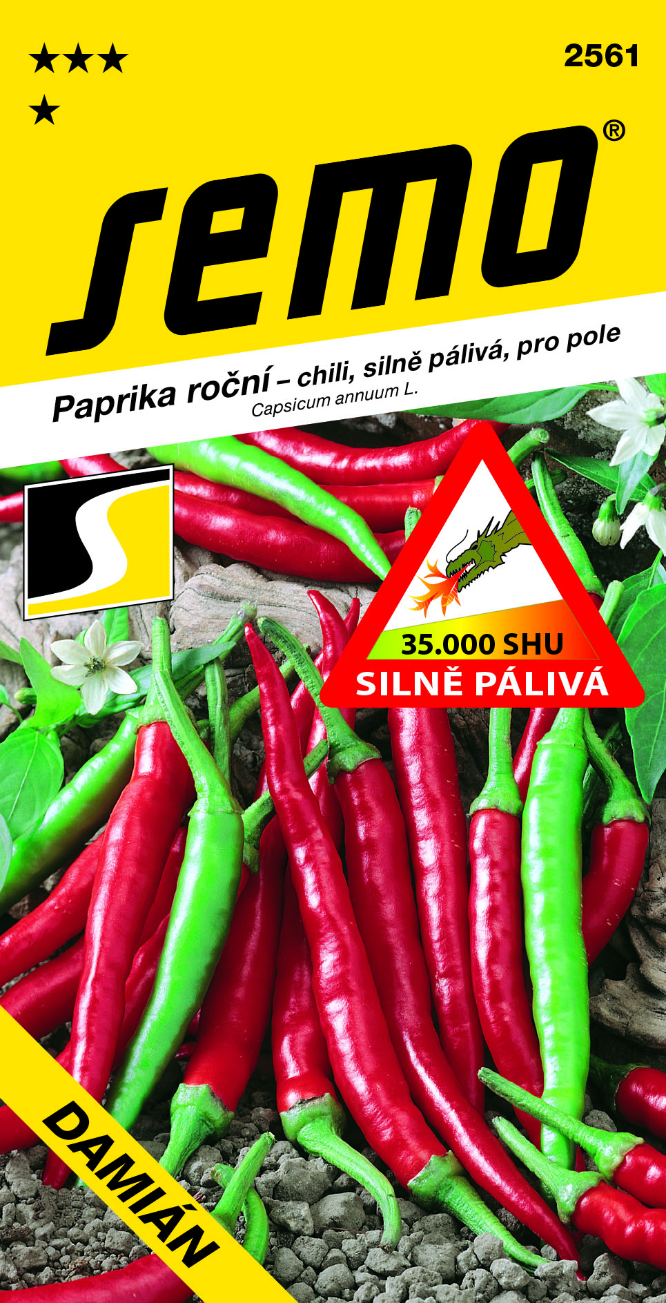 Paprika DAMIÁN chili červená