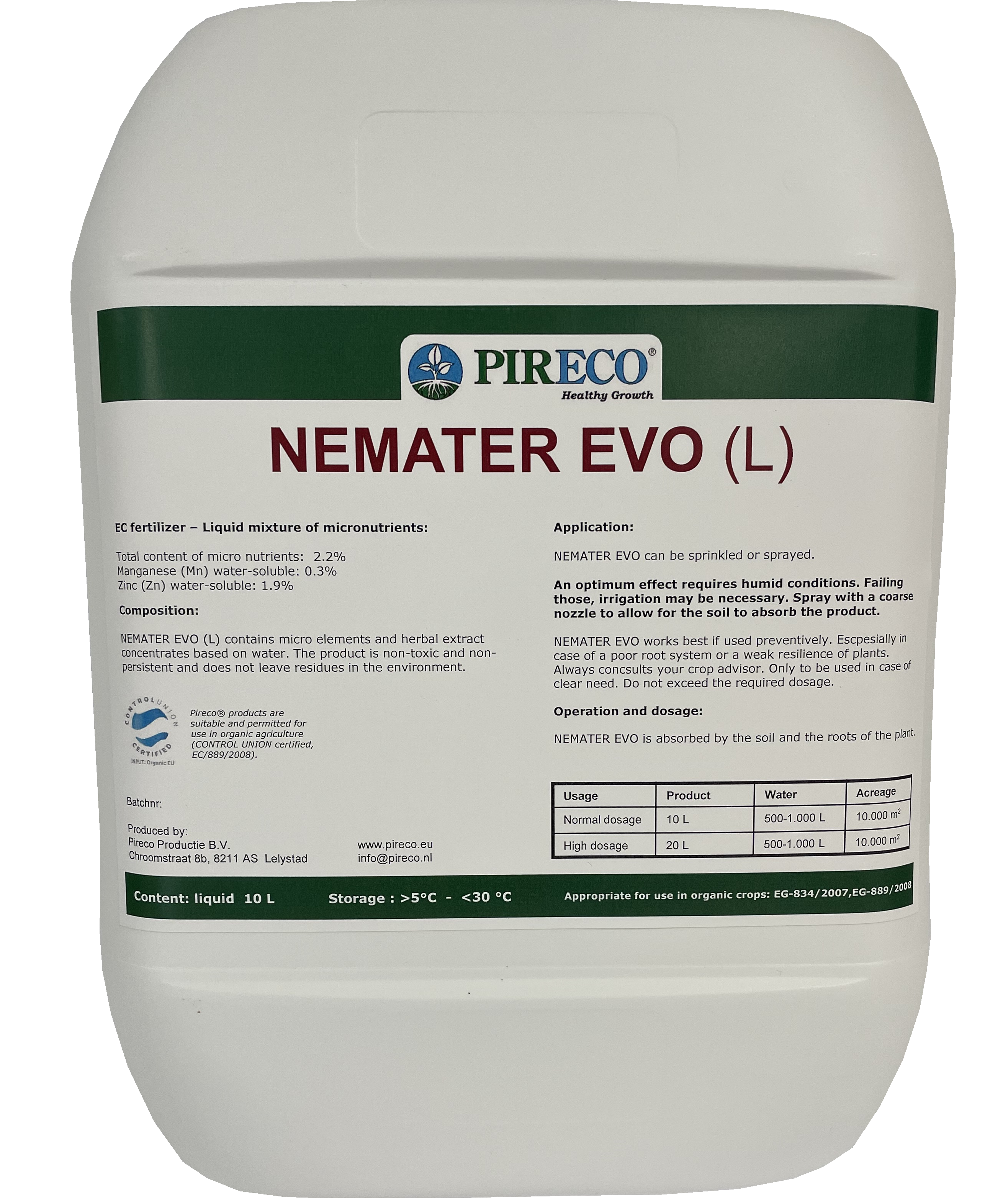 Pireco Nemater EVO 10 l 