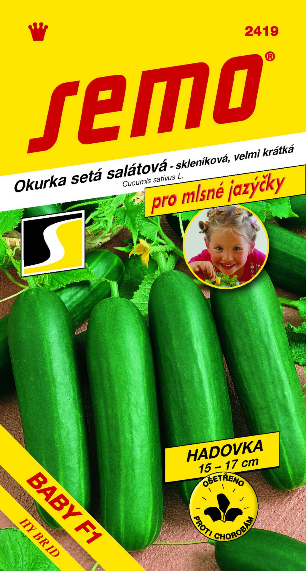 Okurka salátová Baby F1 
