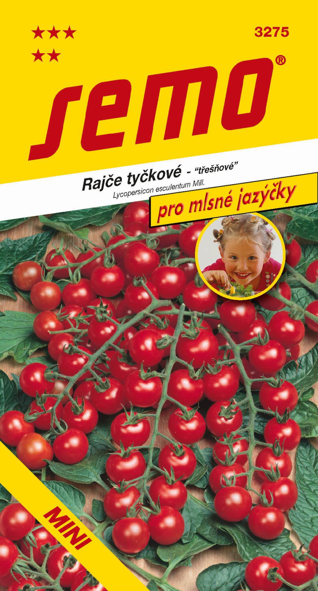 Levně SEMO Rajče tyčkové Mini