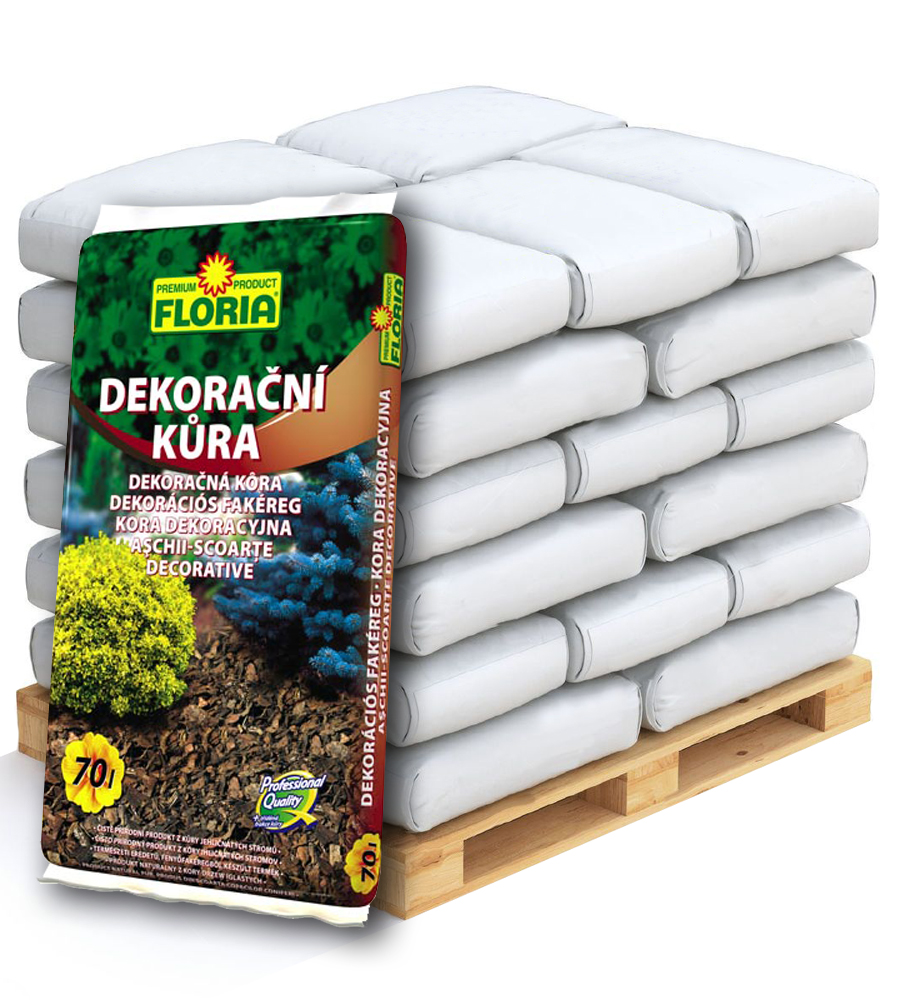 FLORIA Dekorační kůra  Paleta 39 x 70 l