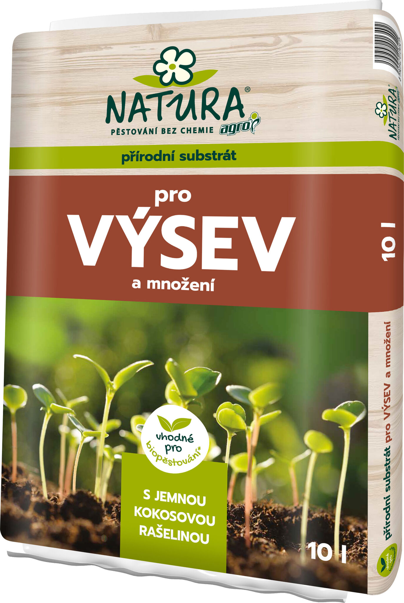 Levně AGRO CS NATURA Substrát pro výsev 10 l