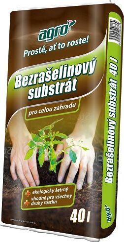 Levně AGRO CS AGRO Bezrašelinový substrát 40 l