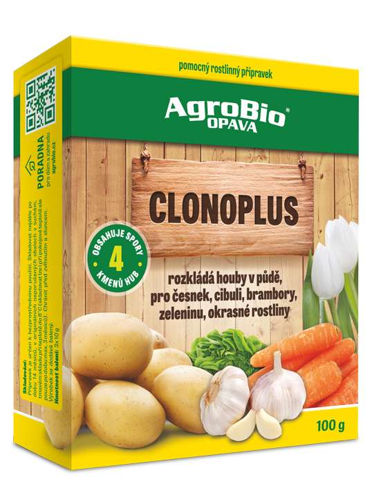 Levně AgroBio Clonoplus 100g - Pro rozložení hub v půdě