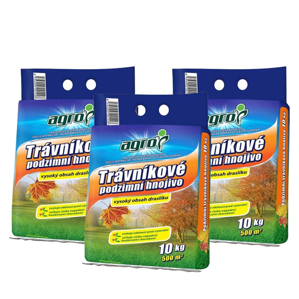 AGRO Podzimní trávníkové hnojivo 30 kg