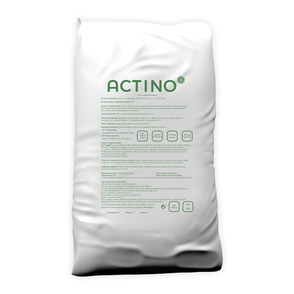 Biovin (ACTINO) hroznový kompost 20 kg