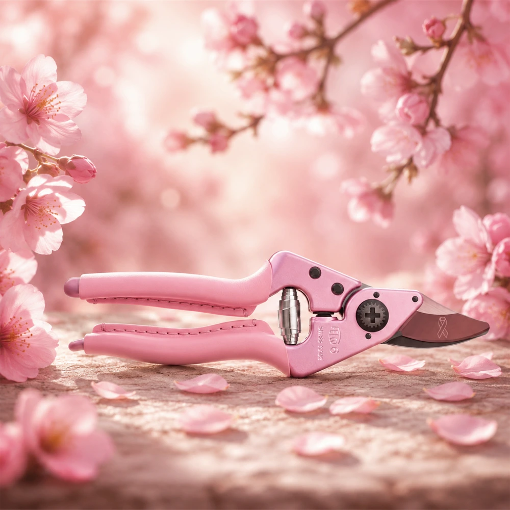 Zahradnické nůžky FELCO 6 Pink Blossom