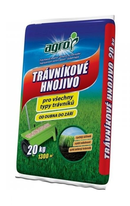 Levně Agro trávníkové hnojivo 20 kg