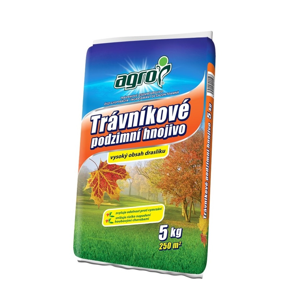 AGRO Podzimní trávníkové hnojivo 5 kg