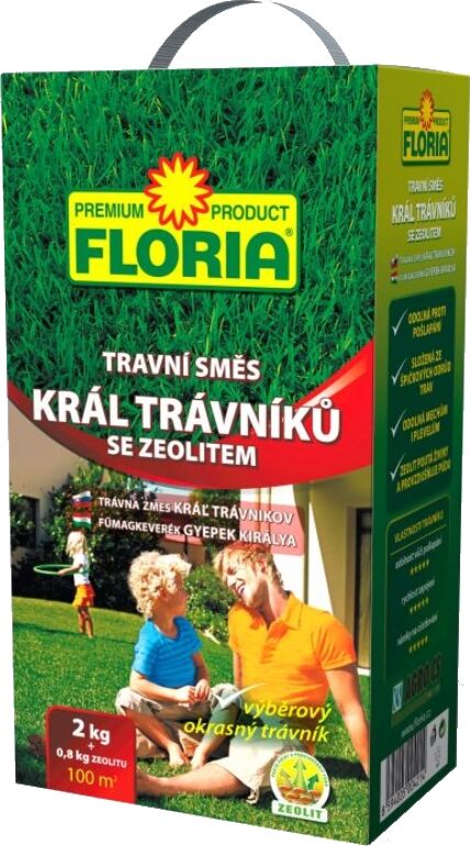 Levně AGRO CS FLORIA Travní směs Král trávníků 2 kg