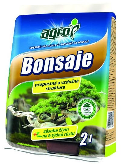 AGRO substrát pro bonsaje 2 l
