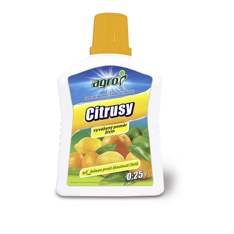 AGRO Kapalné hnojivo pro citrusy 0,25 l 