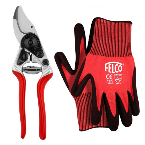 Nůžky Felco 14 + rukavice Felco 701-S ( dárkový set )