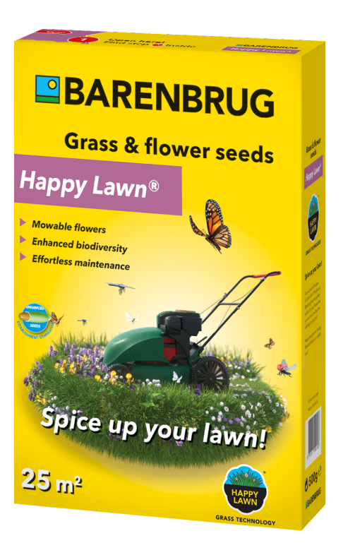 Barenbrug HAPPY LAWN - kvetoucí trávník 500 g