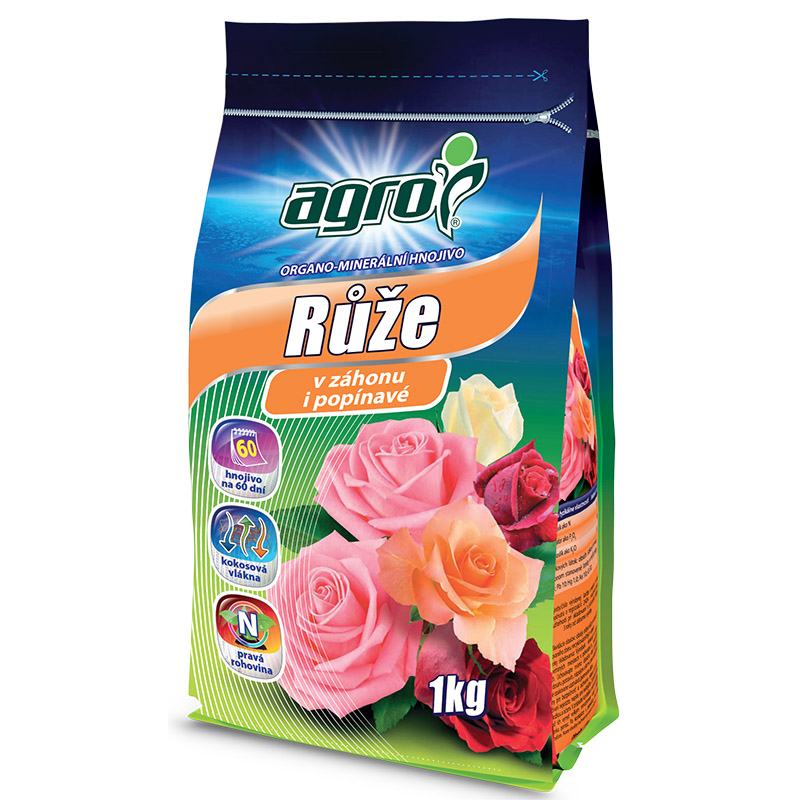 AGRO Organominerální hnojivo růže 1 kg