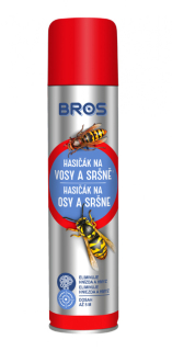 BROS Sprej proti vosám a sršňům hasičák 600 ml
