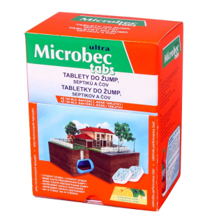 BROS MICROBEC TABS Tablety do žump, septiků a ČOV 16x20 g