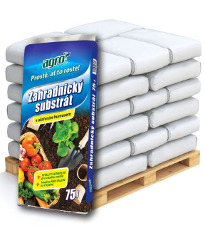 AGRO Zahradnický substrát Paleta 36x75 l