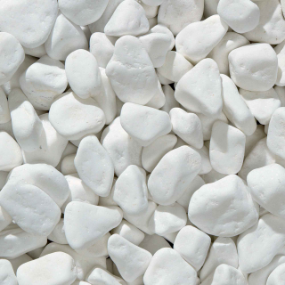 Okrasné valounky Thassos White 30 - 60 mm 20 kg
