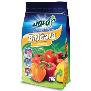 AGRO Organominerální hnojivo rajčata a papriky 1 kg 