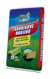 AGRO Trávníkové hnojivo 20 kg 19-08-08+2MgO