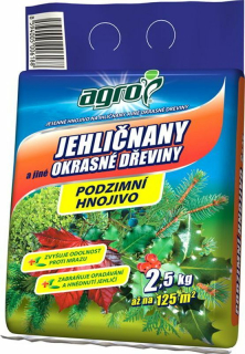 AGRO Podzimní hnojivo pro jehličnany 2,5 kg
