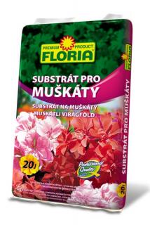 FLORIA substrát pro muškáty 20 l