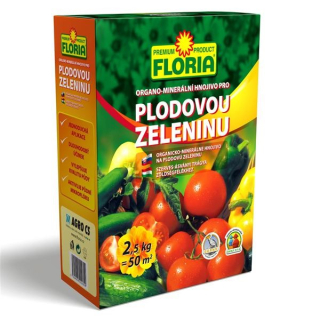 FLORIA Organominerální hnojivo pro plodovou zel. 2,5 kg