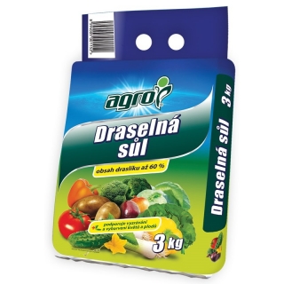 AGRO Draselná sůl 3 kg